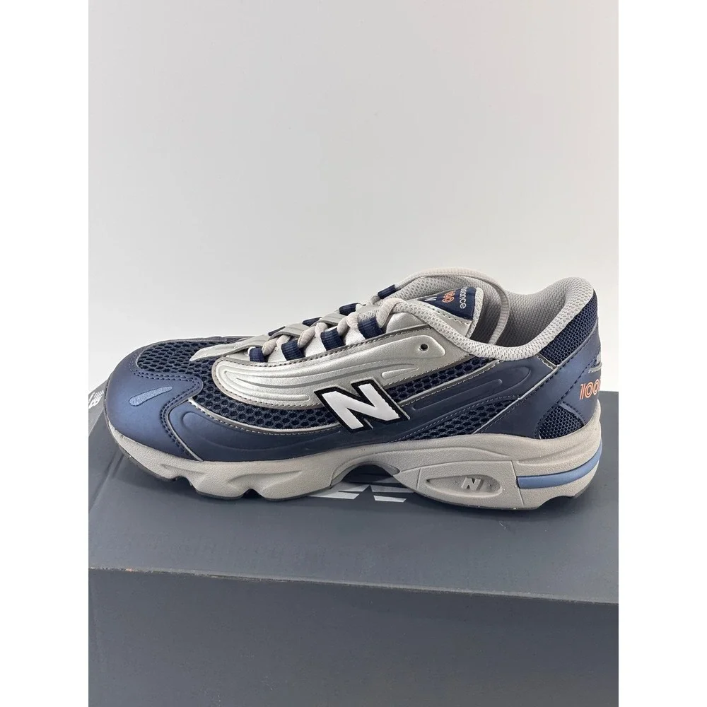 New Balance 1000 Kids Size 5 Blue Grey Silver GC1000PK New Retro Y2K Sneakers